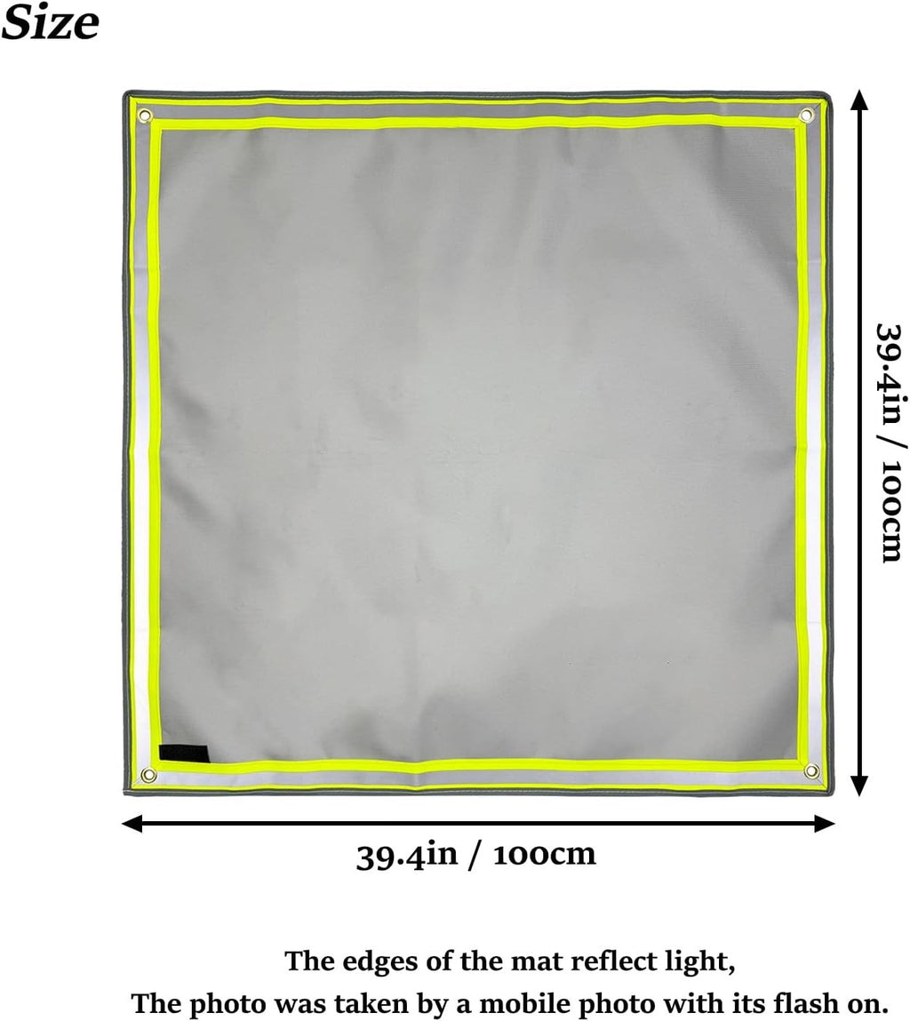 Fire Pit Mat 39.4''X39.4''