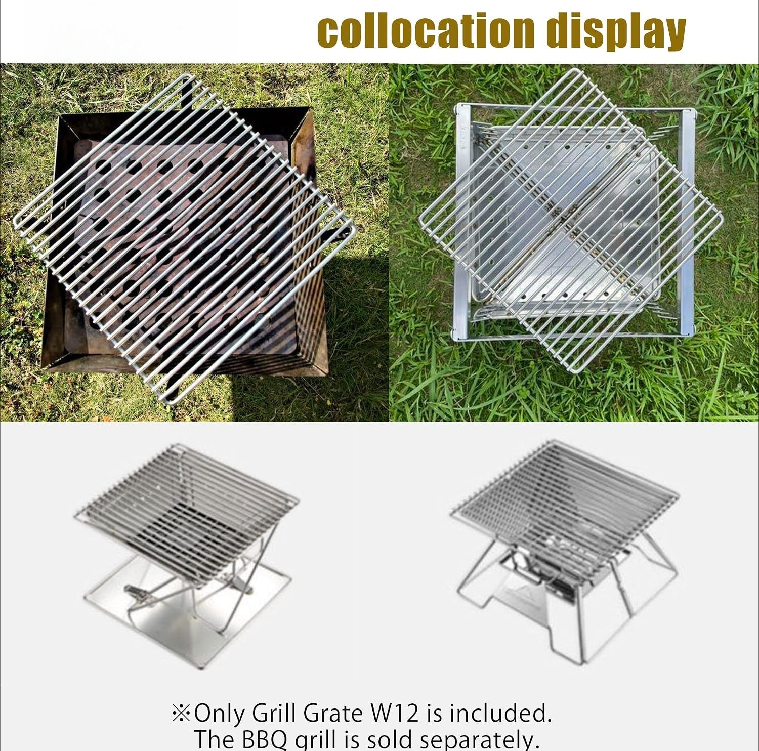 13" Stainless Steel Grill Grate