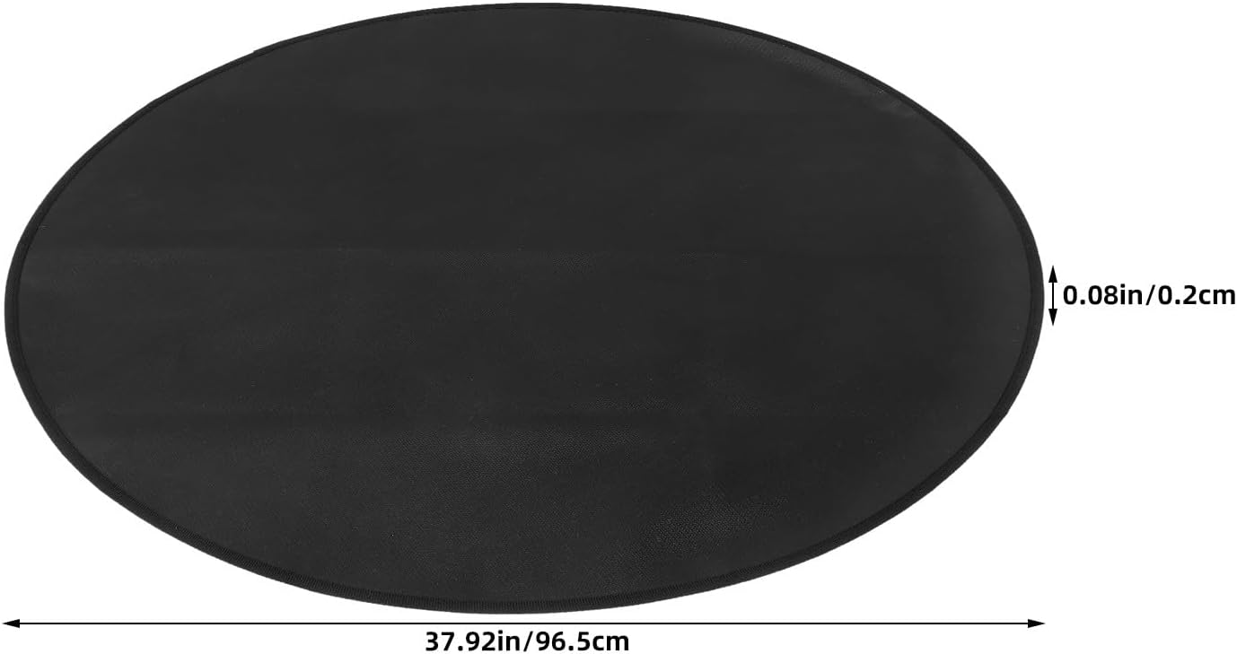 Fire Pit Mat 38" Round Grill Mat