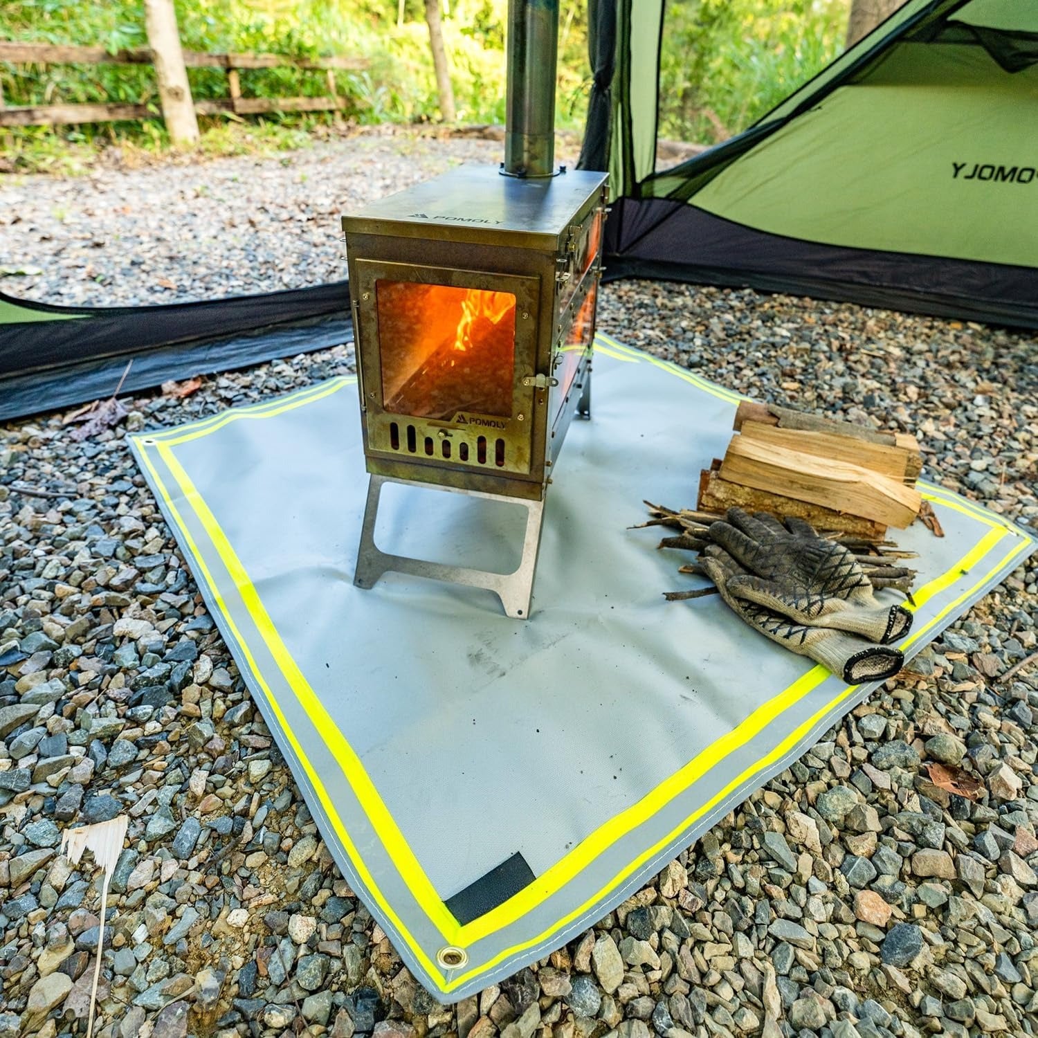 Fire Pit Mat 39.4''X39.4''
