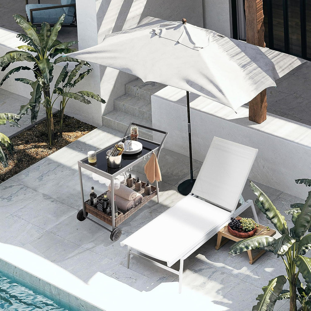 Outdoor Bar Table Gray