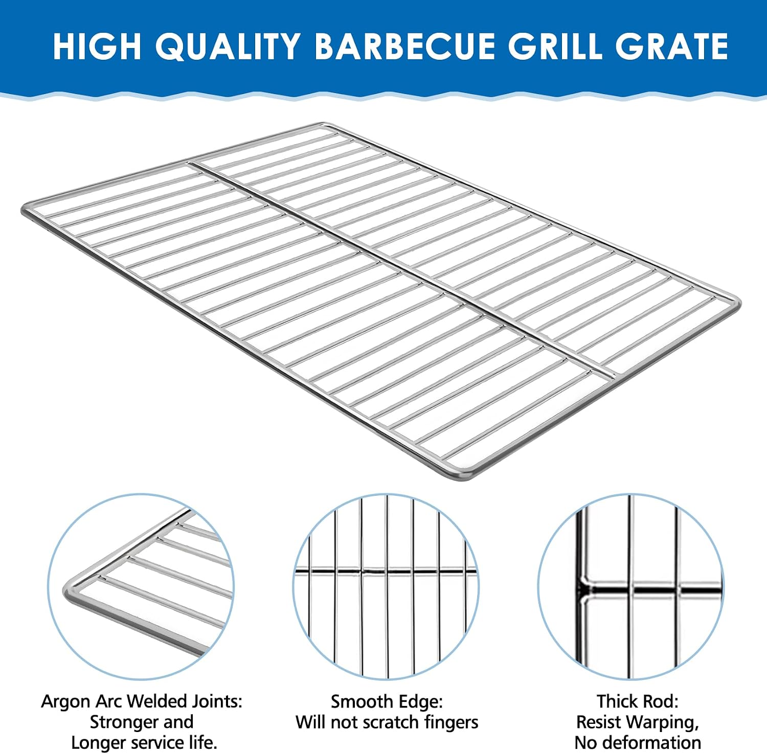 15 3/4'' Stainless Steel Grill Grates