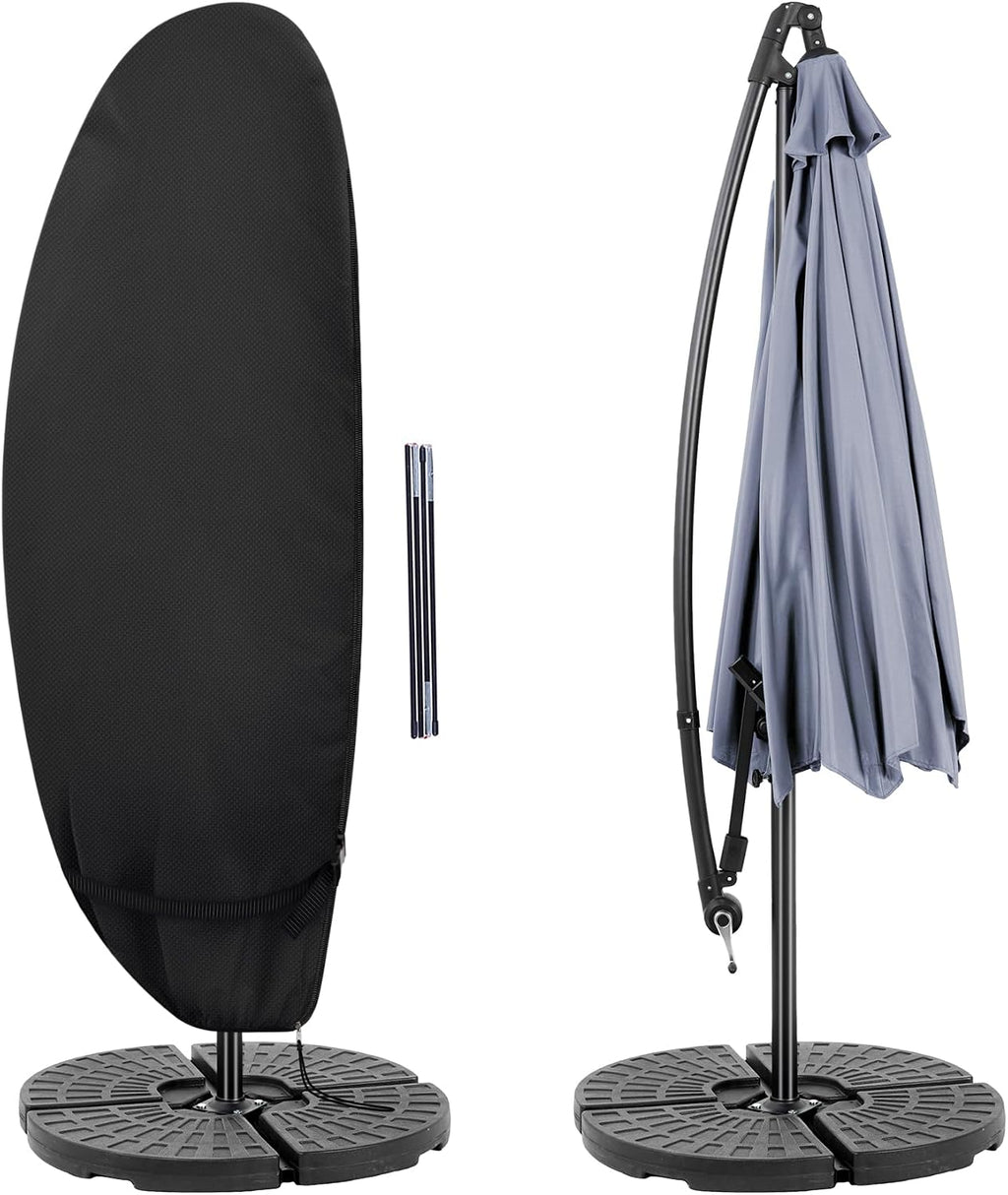 Patio Waterproof Umbrella Cover Black