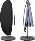 Patio Waterproof Umbrella Cover Black