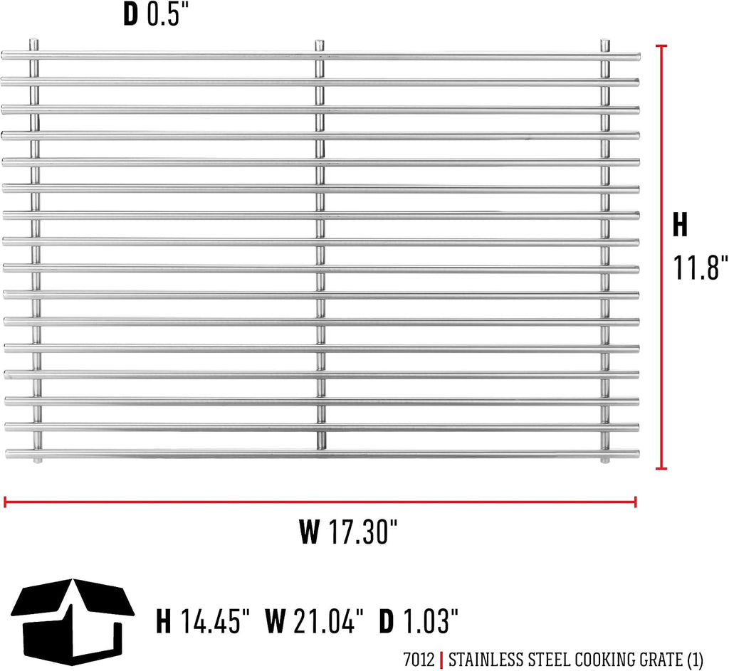 Stainless Steel Silver Grill Grate
