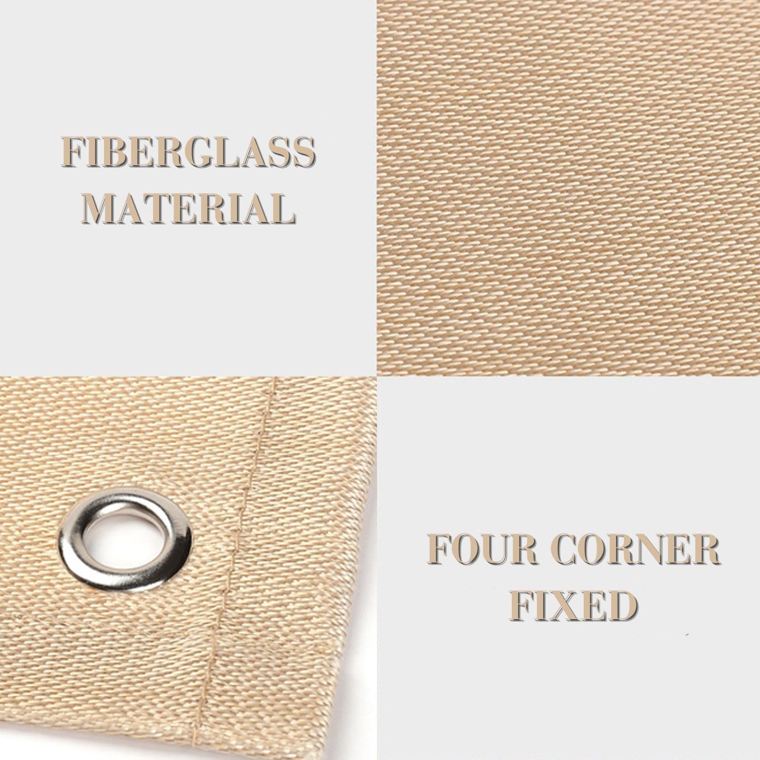40" Fire Pit Mat Fireproof Insulation