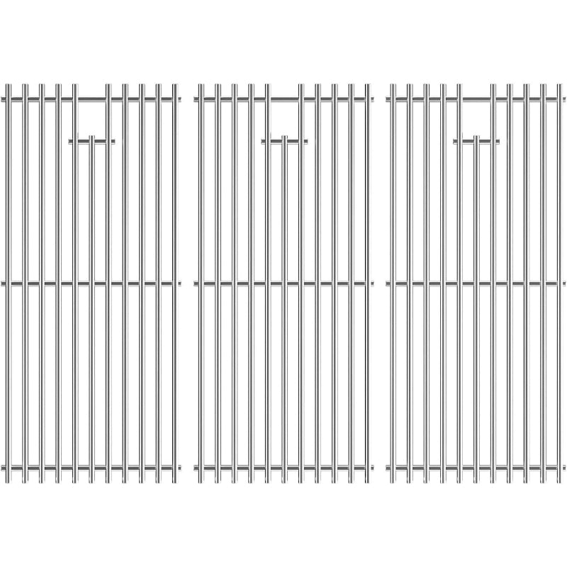 3Pcs 17''x23.1'' Stainless Steel Grill Grates