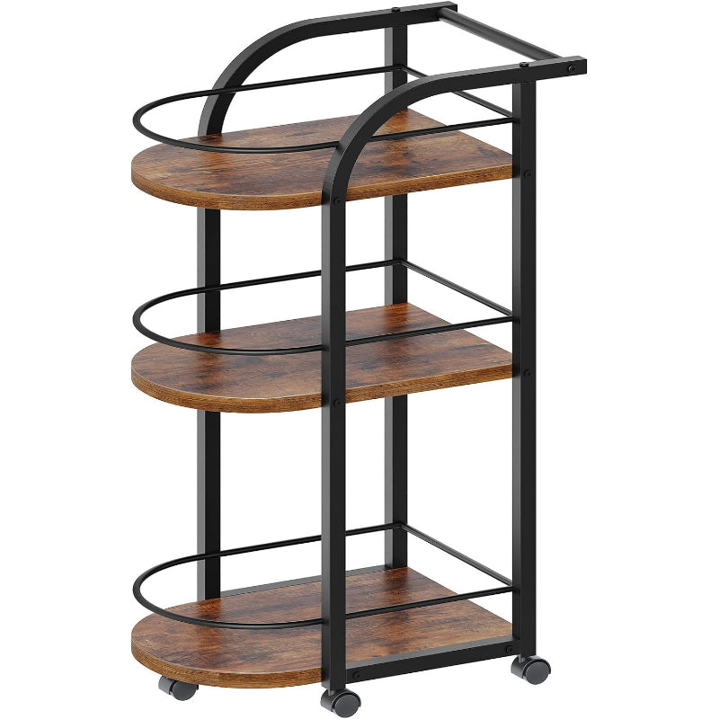 3‑Tier Bar Cart BC06BR