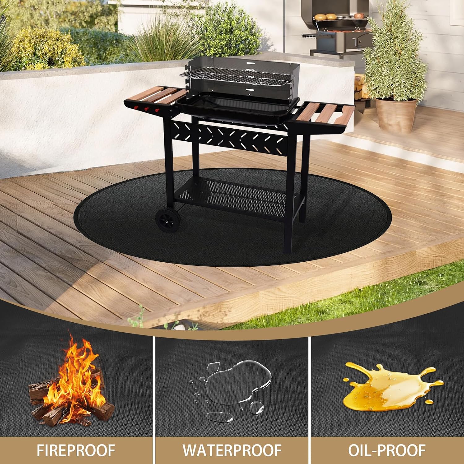 51" Fire Pit Mat Solo Stove Accessories