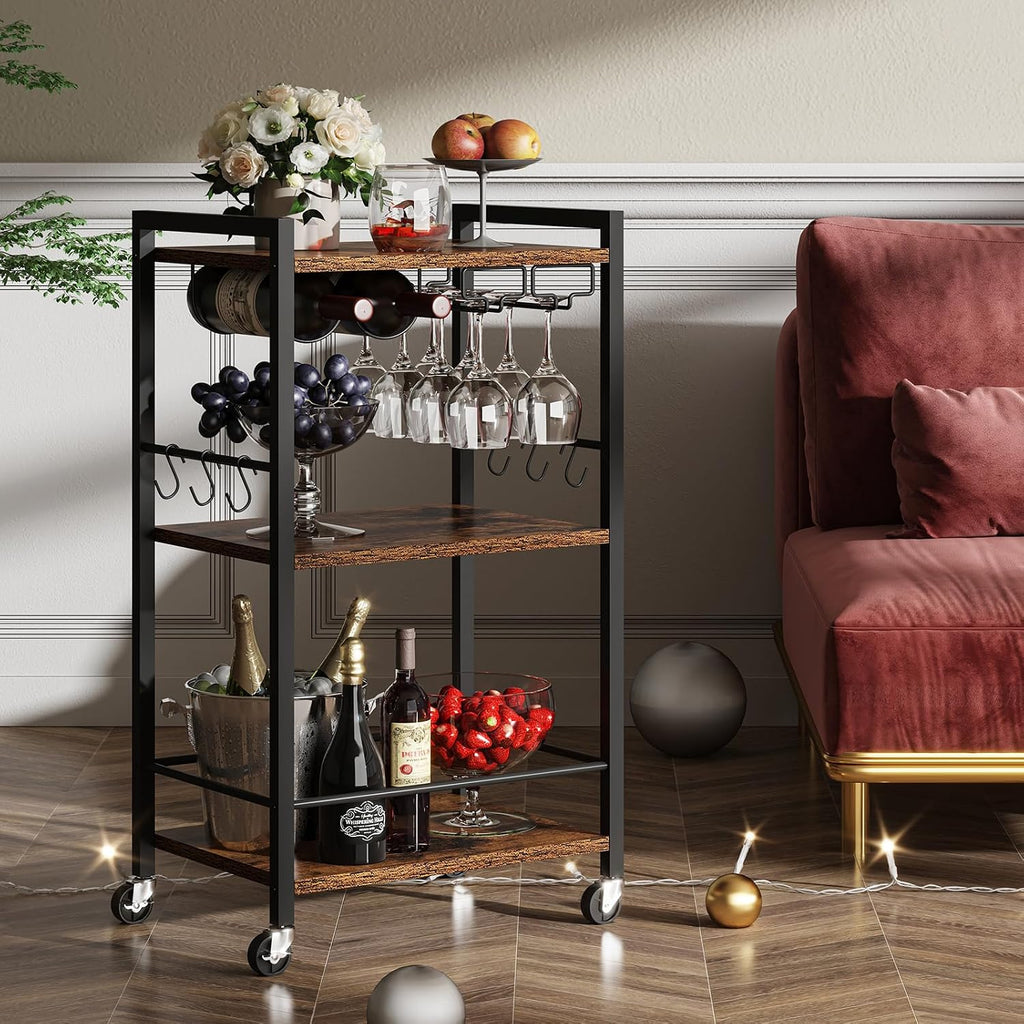 Bar Cart Mini Drink Cart
