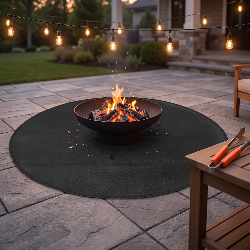 Fire Pit Mat 38" Round Grill Mat