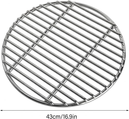 17" Round Heavy‑Duty Stainless Steel Grill Grate