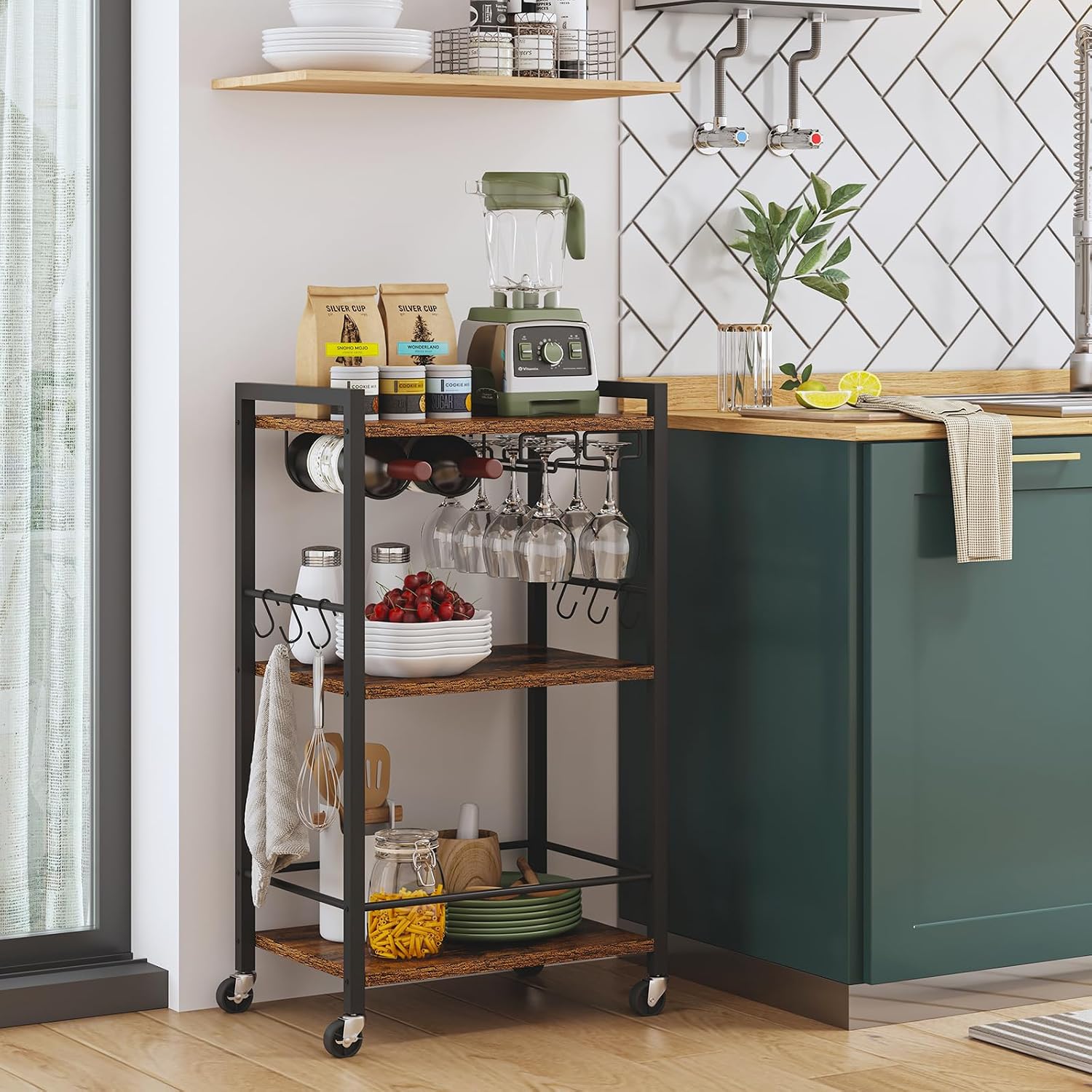 Bar Cart Mini Drink Cart