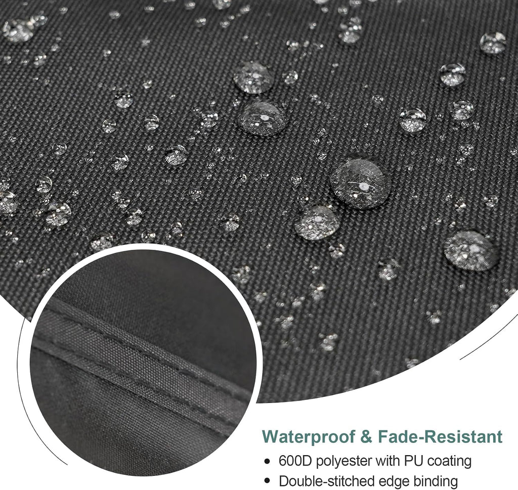 Patio Waterproof Umbrella Cover Black