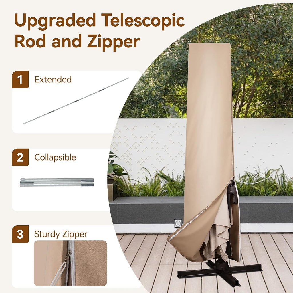 Patio Umbrella Cover 600D Waterproof