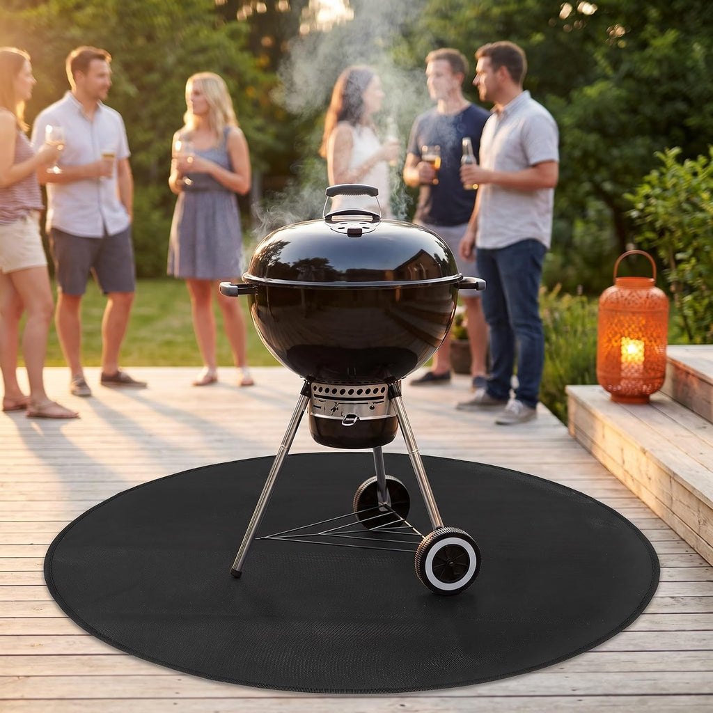 Fire Pit Mat 38" Round Grill Mat