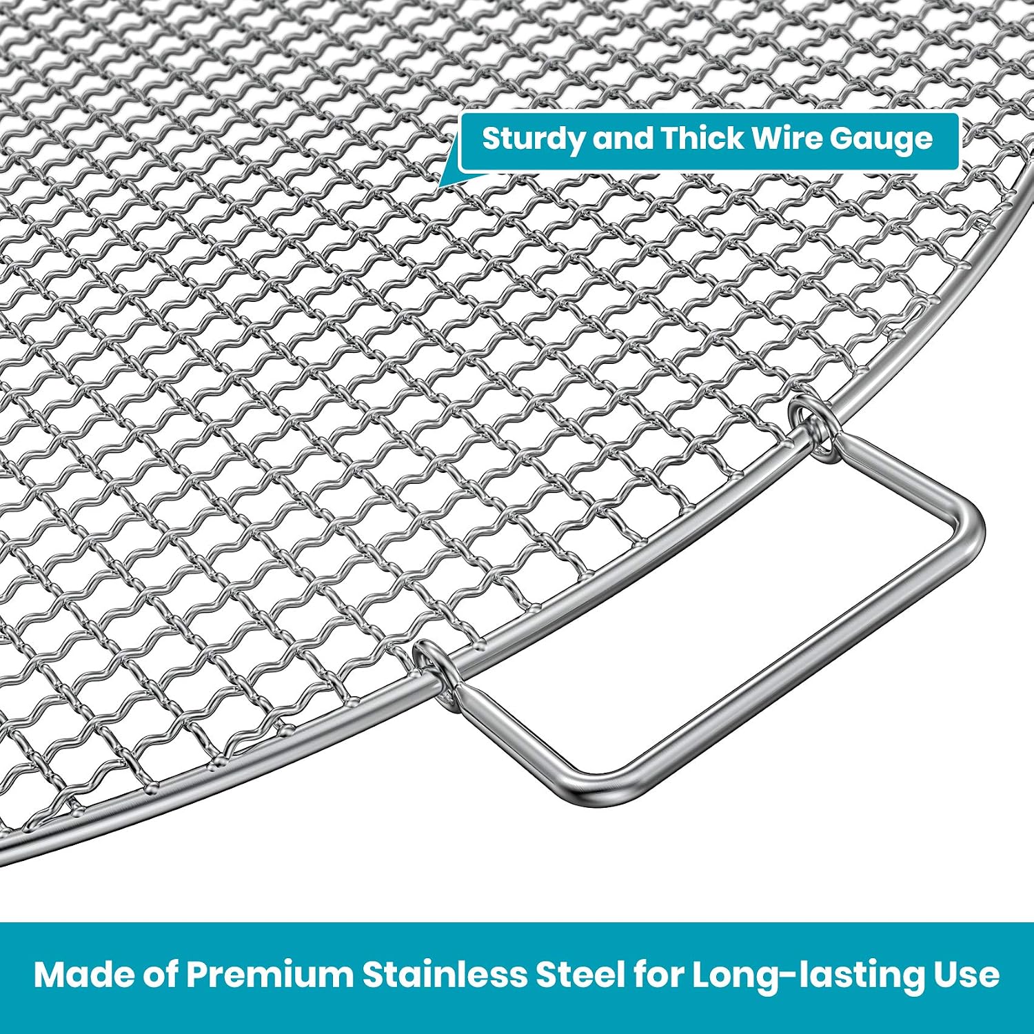 24" Round Stainless Steel Grill Grate