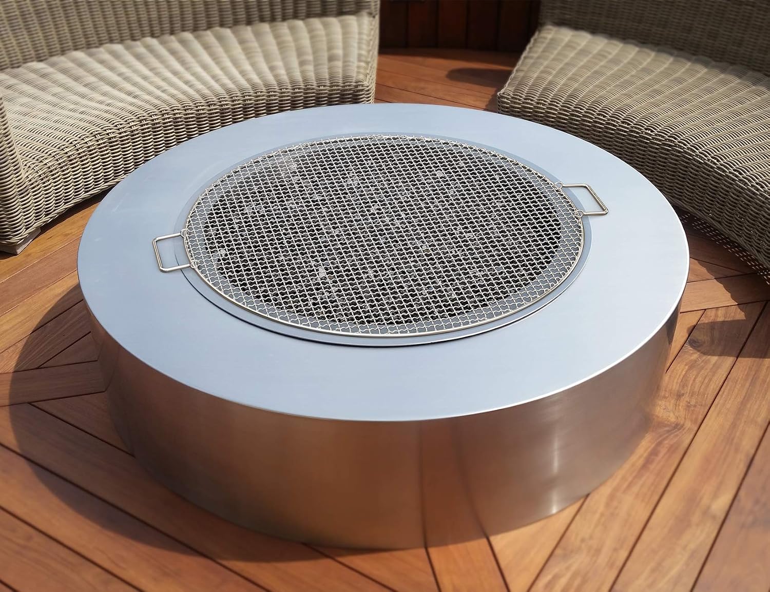24" Round Stainless Steel Grill Grate