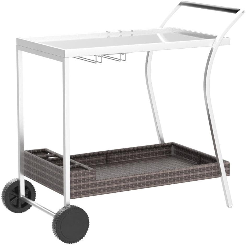 Outdoor Bar Table Gray