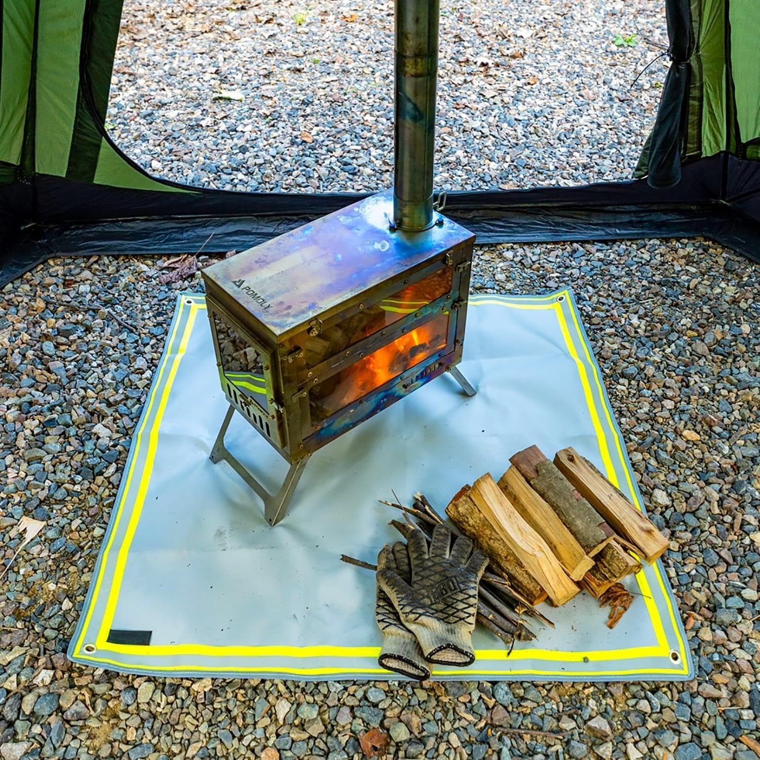 Fire Pit Mat 39.4''X39.4''